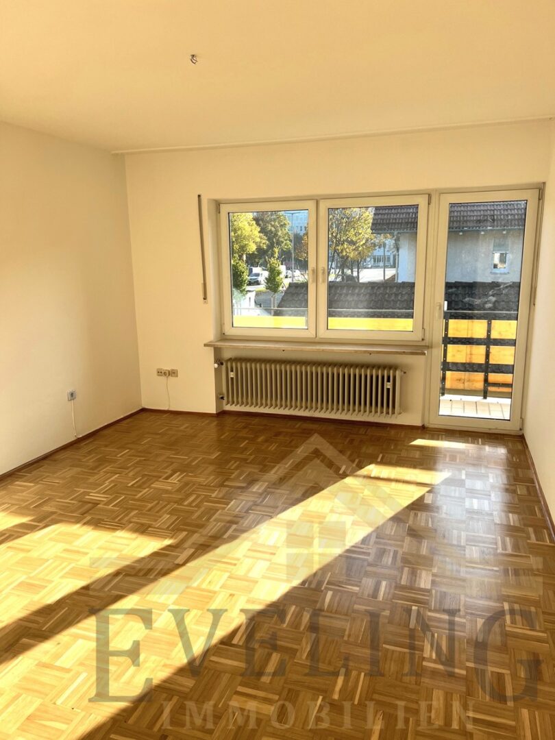 Schlafzimmer mit Balkonzugang