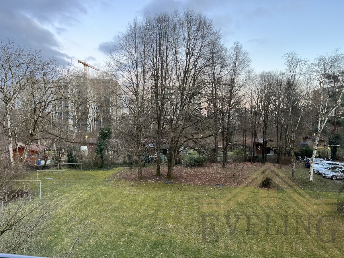 Blick vom Balkon