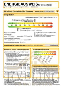 Energieausweis S. 2 Haus B