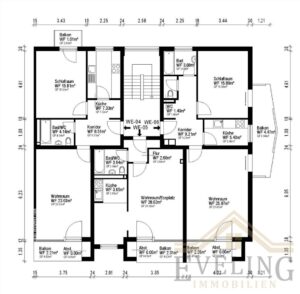 Grundriss 2. OG Haus B