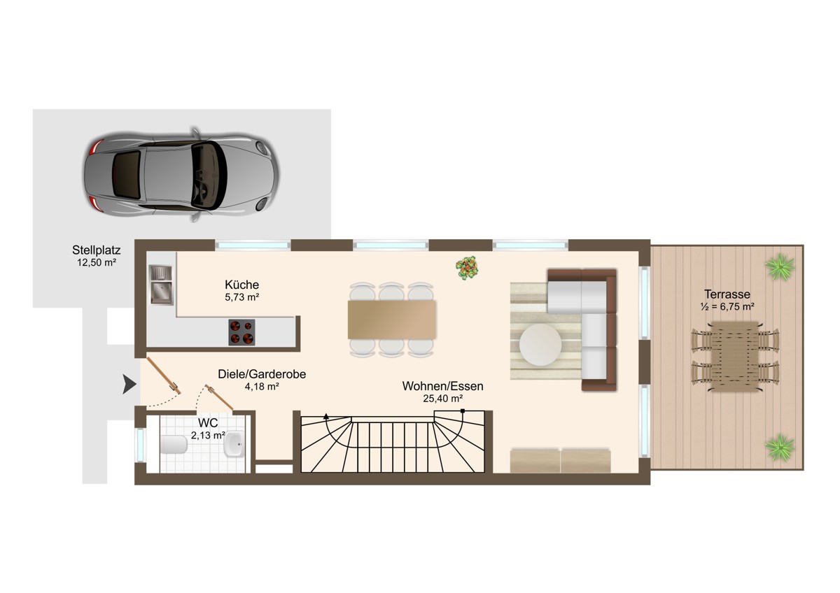 Grundriss EG