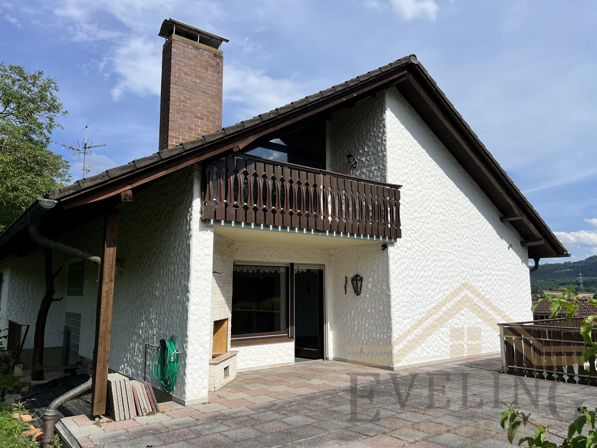 Haus Seitenansicht