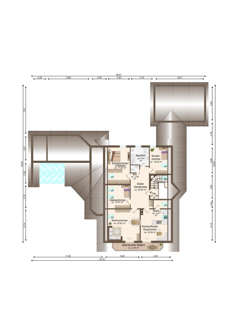 Grundriss DG