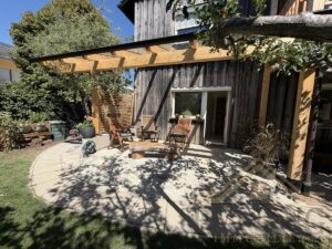 Hintere Terrasse